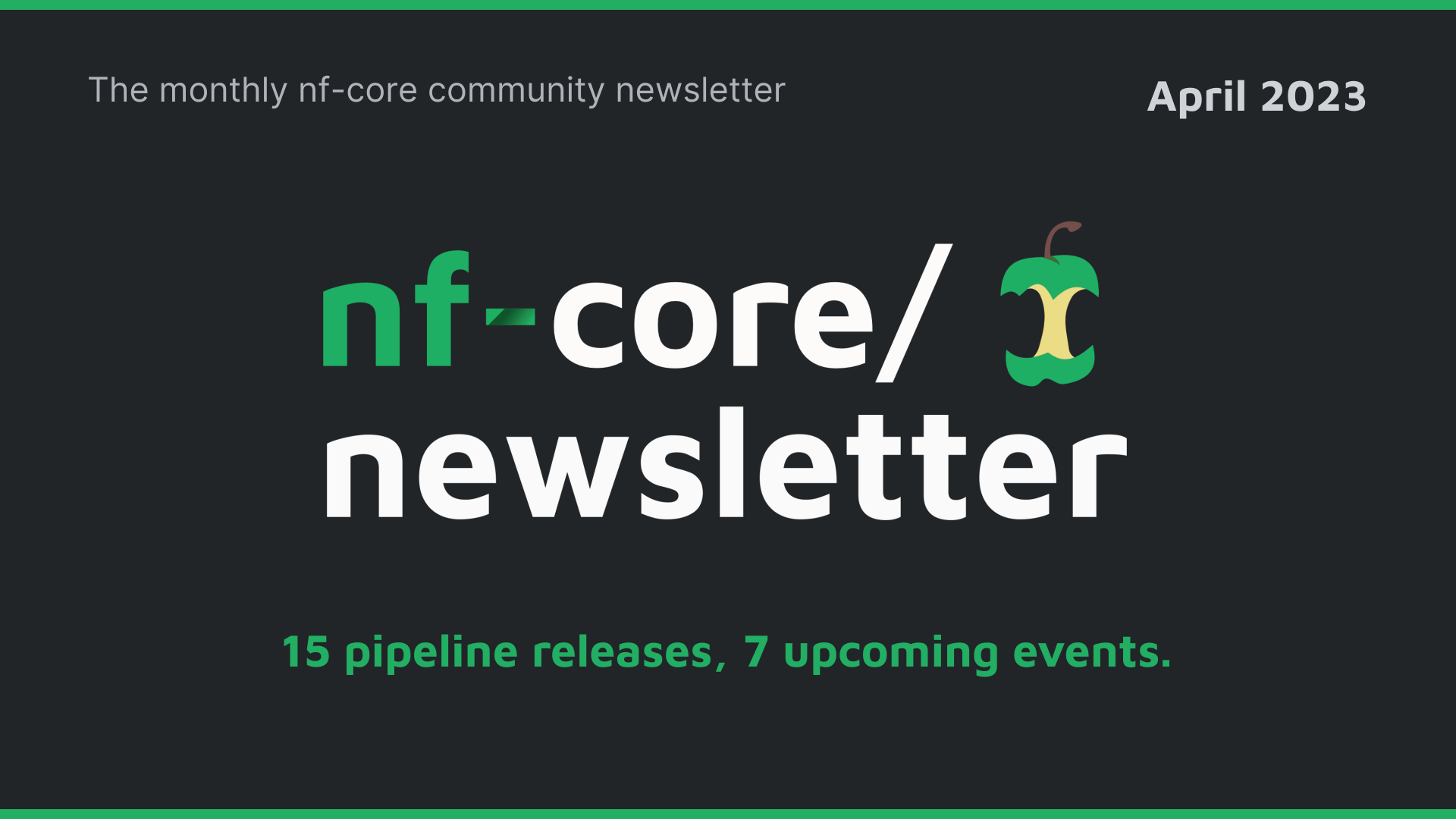 nf-core newsletter — April 2023